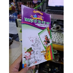(TẶNG BOOKMARK) Tô màu truyện cổ tích việt nam sự tích bánh chưng bánh dày 5000đ RBK0109