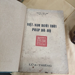 VIỆT NAM DƯỚI THỜI PHÁP ĐÔ HỘ 297745