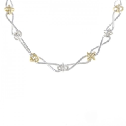 Tiffany 925/750YG Dây chuyền - Hàng hiệu Chính hãng