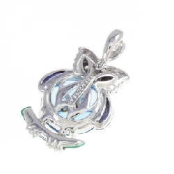 750WG Cú màu đá quý dây chuyền - Hàng hiệu Authentic 866223