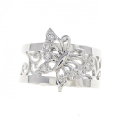 Nhẫn kim cương bướm Mikimoto 0.07CT - Hàng hiệu Authentic 839782