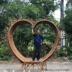 Ghế chụp hình mây nhựa 799070