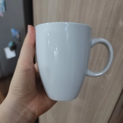 Cốc Sứ màu Trắng, đẹp - [TẶNG] Khách Hàng Mua đồ cùa Shop, 1 Quà /đơn