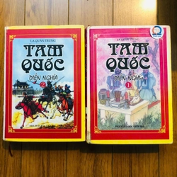 Tam Quốc Diễn Nghĩa - La Quán Trung- ( bộ 2 cuốn bìa cứng ) #TAKE