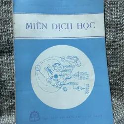Miễn dịch học , 250 trang khổ lớn; 1987- G.S, T.S. PONDMAN K. W, T.S. WRIGHT P.E