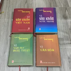 Tuyển tập đình quang về sân khấu việt nam, về sân khấu nước ngoài…bộ 4 cuốn. 6b4