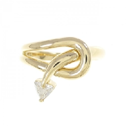 Nhẫn kim cương K18YG 0.22CT - Hàng hiệu Authentic 853675