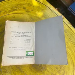 TỪ ĐIỂN KỸ THUẬT TỔNG HỢP ANH - VIỆT ENGLISH- VIETNAMESE POLYTECHNICAL DICTIONARY 730631