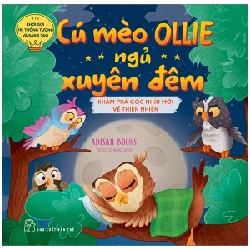 Khơi Gợi Trí Tưởng Tượng Và Sáng Tạo - Cú Mèo Ollie Ngủ Xuyên Đêm - Khám Phá Góc Nhìn Mới Về Thiên Nhiên - Adisan Books