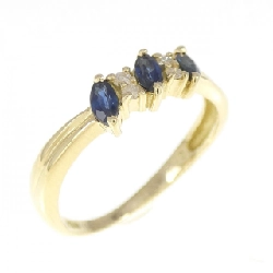 Nhẫn Sapphire K18YG 0.31CT