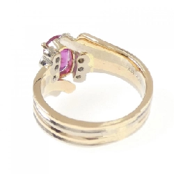 Nhẫn Ruby K18PG/K18WG 0.84CT - Hàng hiệu Chính hãng 853446