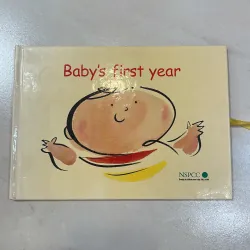 NGOẠI VĂN tiếng anh trẻ em : Baby’s First Year - nhật kí đầu đời của con - sách kinh điển
