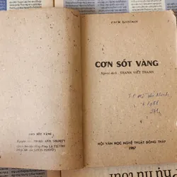 Tiểu thuyết Mỹ của Jack London: CƠN SỐT VÀNG 717414
