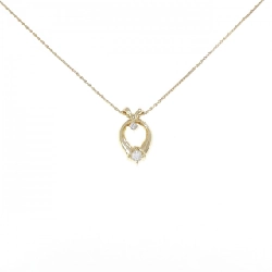 K18YG Dây chuyền kim cương 0.13CT - Hàng hiệu Chính hãng