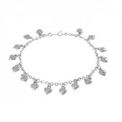 K14WG Dây chuyền hình trái tim - Hàng hiệu Chính hãng 878237