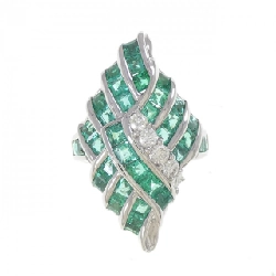 Nhẫn Emerald PT900 3.12CT - Hàng hiệu Chính hãng 852339