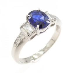 Nhẫn Sapphire PT900 1.05CT