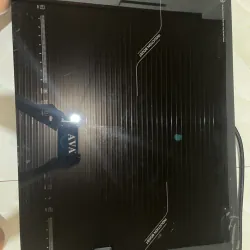 Bếp điện từ 2 ngăn còn mới tinh nứt nhẹ không ảnh hưởng 780658