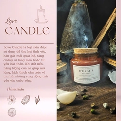 Nến Love Candle – Thu Hút Tình Yêu & Hạnh Phúc