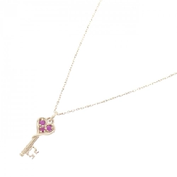 Trang sức Star Jewelry Key×Heart Ruby Necklace - Hàng hiệu Authentic 842620