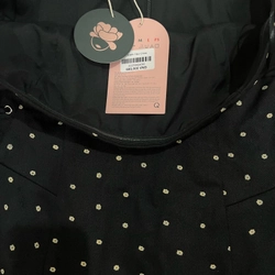 Đầm cúp ngực chấm bi OLV size M 499326