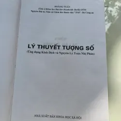 LÝ THUYẾT TƯỢNG SỐ - HOÀNG TUẤN 753207
