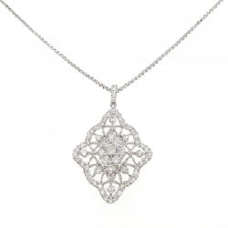 Dây chuyền kim cương PT900/PT850 1.00CT - Hàng hiệu Chính hãng