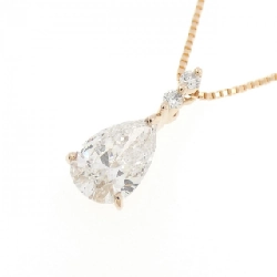 K18PG Dây chuyền kim cương 0.905CT - Hàng hiệu Chính hãng 857334