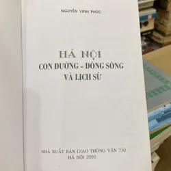 HÀ NỘI, CON ĐƯỜNG, DÒNG SÔNG VÀ LỊCH SỬ (XB 2000) 559425