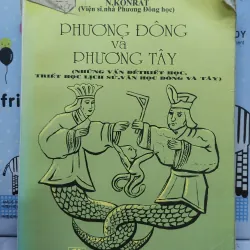 Sách: Những vấn đề triết học, triết học lịch sử, văn học Đông và Tây - TG: N.Konrat (A2)