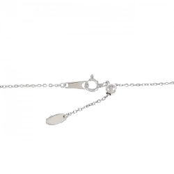 K18WG Khóa Dây Chuyền Kim Cương 0.30CT - Hàng hiệu Chính hãng 847234