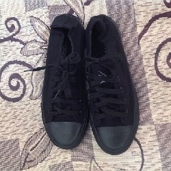 Giày Converse đen full cổ ngắn (Size 39)