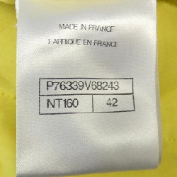 Áo khoác không cổ CHANEL P76339V68243 627202