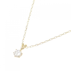 K18YG Dây chuyền kim cương - Hàng hiệu Authentic 858622