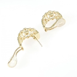 K18YG Bông tai/Khuyên tai Kim cương 0.69CT - Hàng hiệu Chính hãng 874240