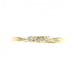 Nhẫn kim cương K18YG 0.05CT 672257