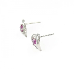 PT900 Bông tai hình trái tim Ruby - Hàng hiệu Chính hãng 867715