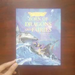 [Sách Tranh Màu] Con Rồng Cháu Tiên - Born Of Dragons & Fairies