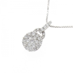 K18WG Dây chuyền kim cương 0.50CT - Hàng hiệu Chính hãng 857160