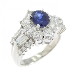Nhẫn Sapphire PT900 0.81CT - Hàng hiệu Chính hãng