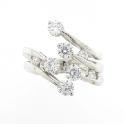 Nhẫn kim cương 750WG 1.21CT - Hàng hiệu Authentic 853939