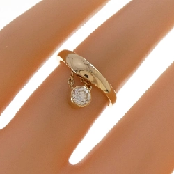 Nhẫn kim cương K18YG 0.21CT 665485