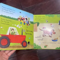NGOẠI VĂN TIẾNG ANH TRẺ EM : POPPY AND SAM’s Animal Sounds - Usborne Farmyard Tales  1028024