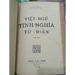 Việt ngữ tinh nghĩa từ điển - Long Điền Nguyễn Văn Minh ( Bìa cứng trọn bộ ) 128043