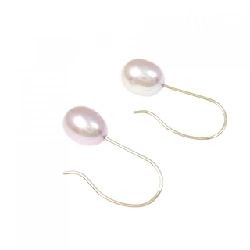 K18YG Bông tai ngọc trai nước ngọt - Hàng hiệu Authentic 867944