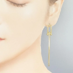 Bông tai liên kết dài đôi Tiffany - Hàng hiệu chính hãng 844938