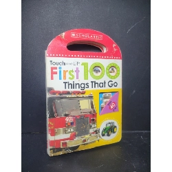 Touch and lift first 100 things that go (bìa cứng) mới 70% bẩn bìa, ẩm, tróc bìa Scholastic HCM0906 HỌC NGOẠI NGỮ