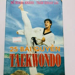 25 BÀI QUYỀN TAEKWONDO  - 131 trang, nxb: 2000 359611