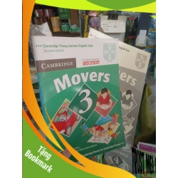 (TẶNG BOOKMARK) Movers 3 Student's book + Answer booklet Viết chì mới 80% Sách tự học tiếng Anh RBK2702