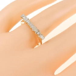 【Sản phẩm mới】Nhẫn kim cương K18YG 0.17CT 672477
